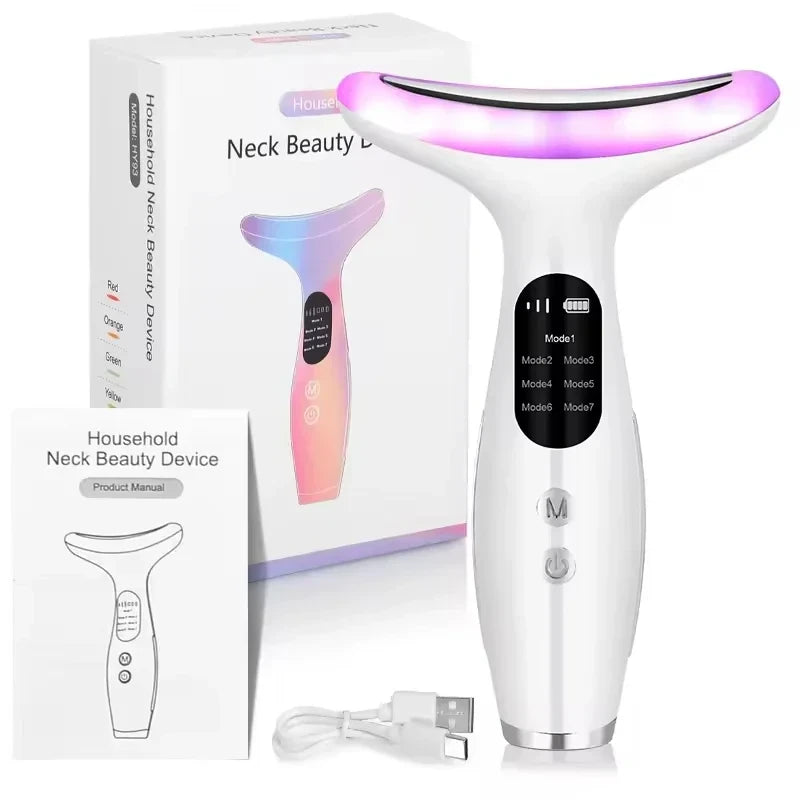 EMS Microcurrent LED Face Neck Lifting Machine
