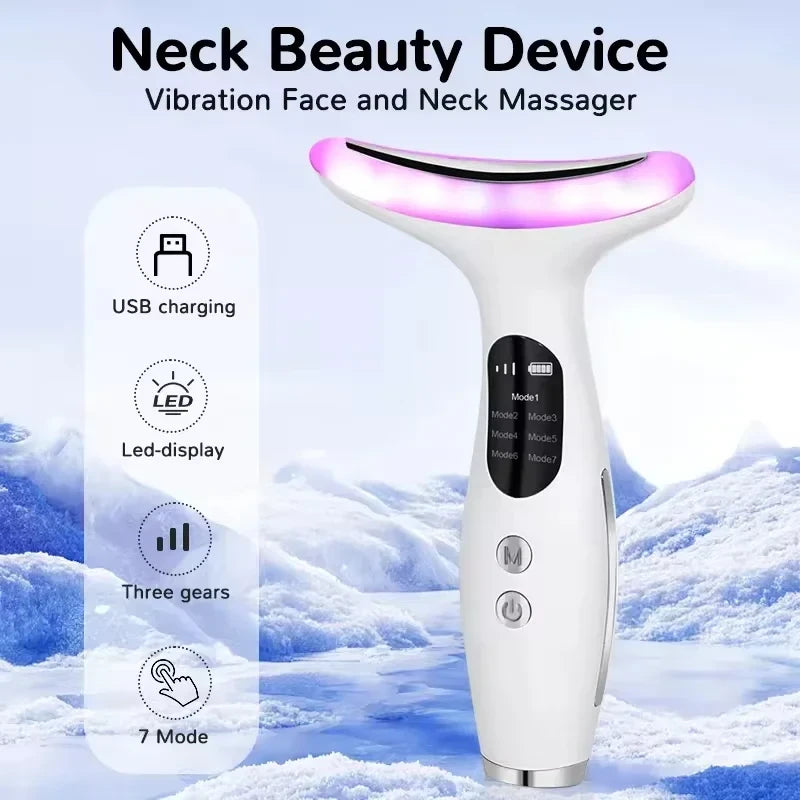 EMS Microcurrent LED Face Neck Lifting Machine