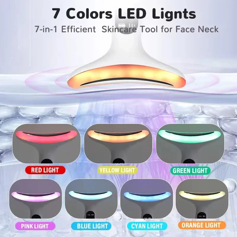 EMS Microcurrent LED Face Neck Lifting Machine