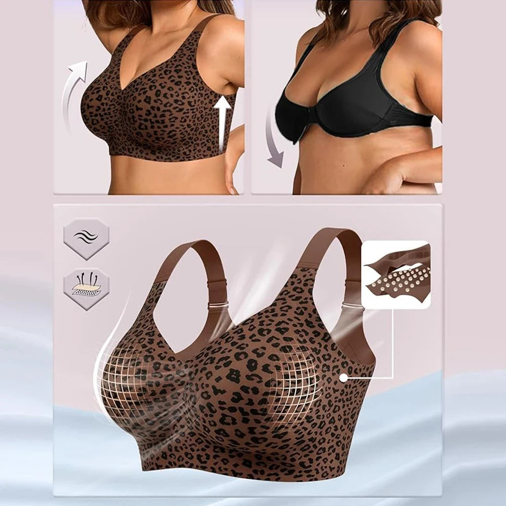 Leopard Jelly Wireless Bralette