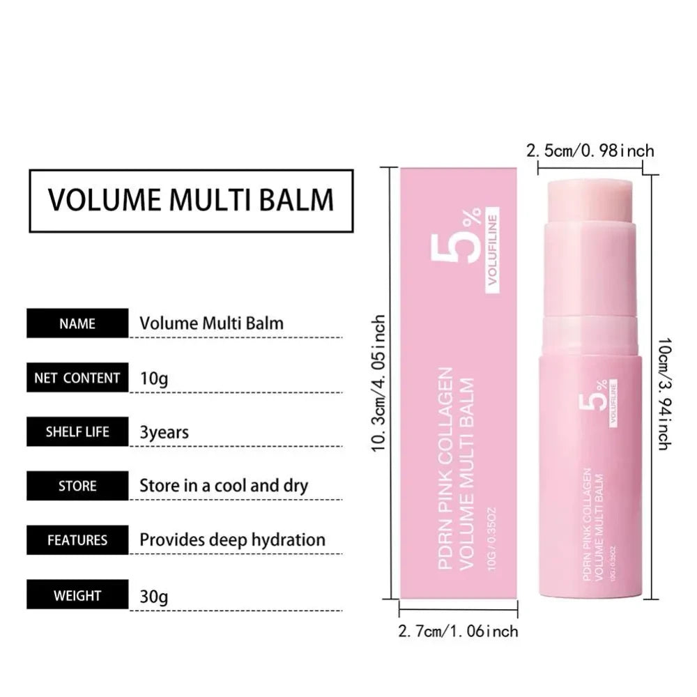 PDRN Pink Collagen Moisturizing Balm Stick